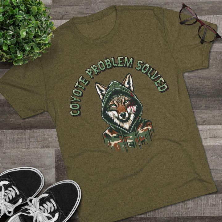 Coyote Problem Solved Graphic Tee Shirt