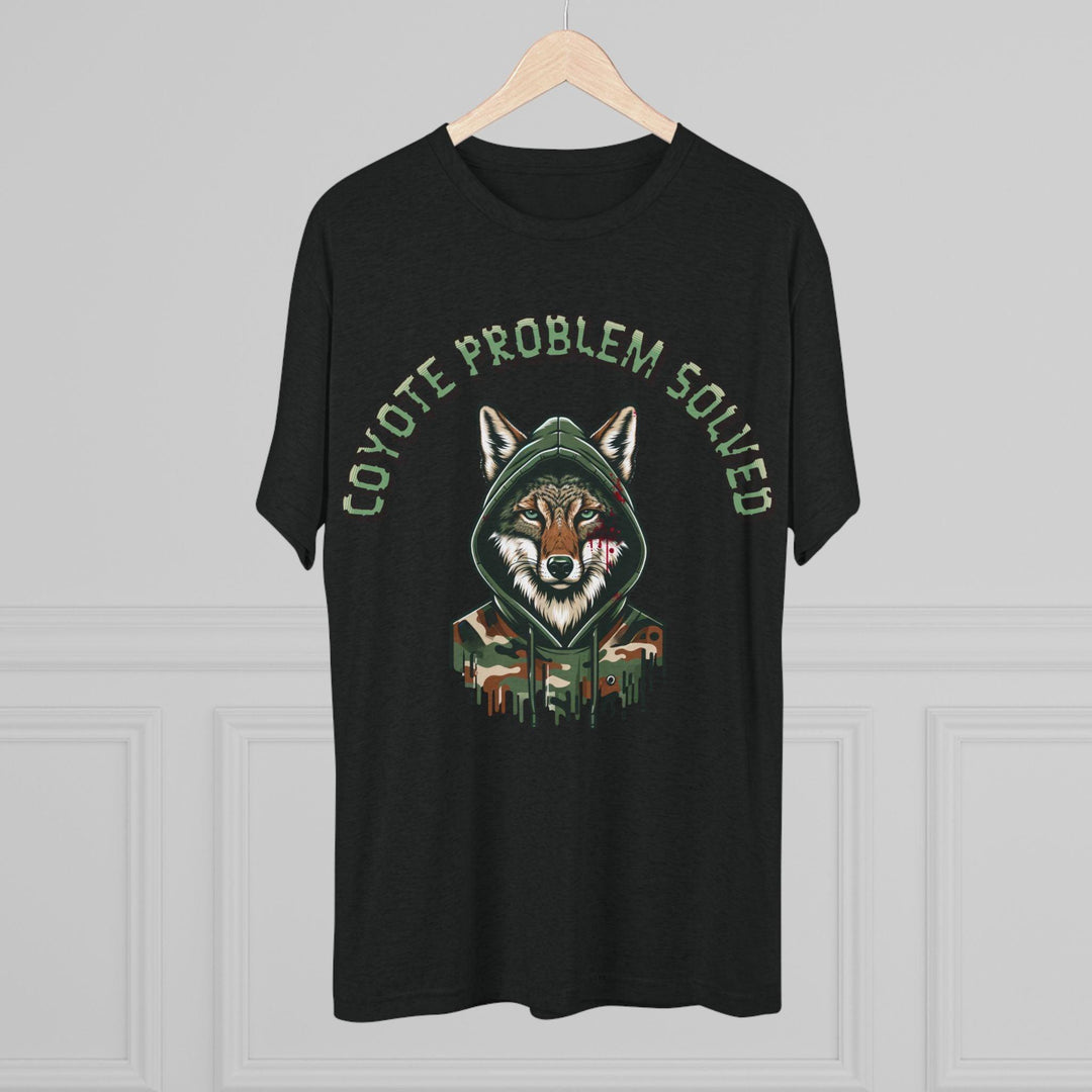 Coyote Problem Solved Graphic Tee Shirt