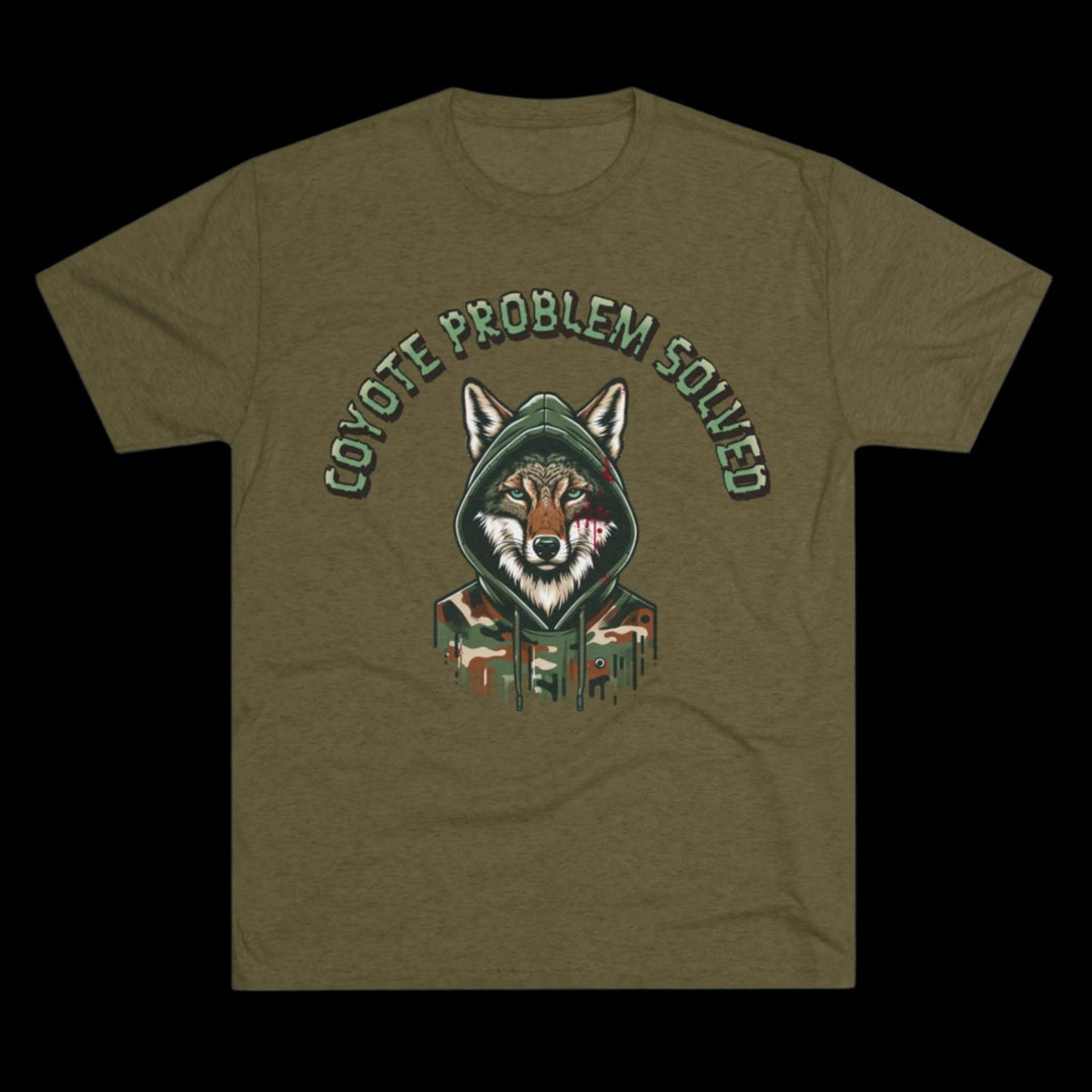 Coyote Problem Solved Graphic Tee Shirt