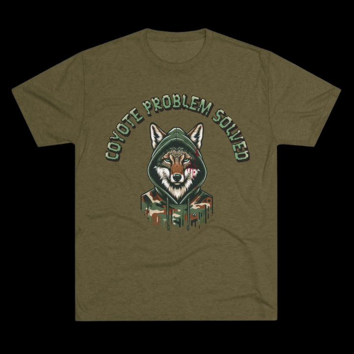 Coyote Problem Solved Graphic Tee Shirt