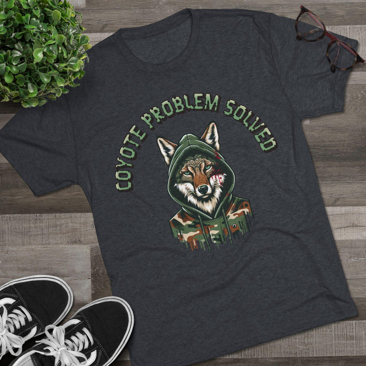 Coyote Problem Solved Graphic Tee Shirt
