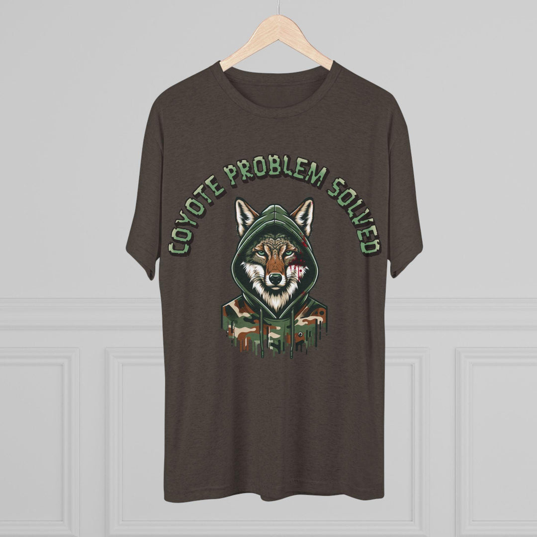 Coyote Problem Solved Graphic Tee Shirt
