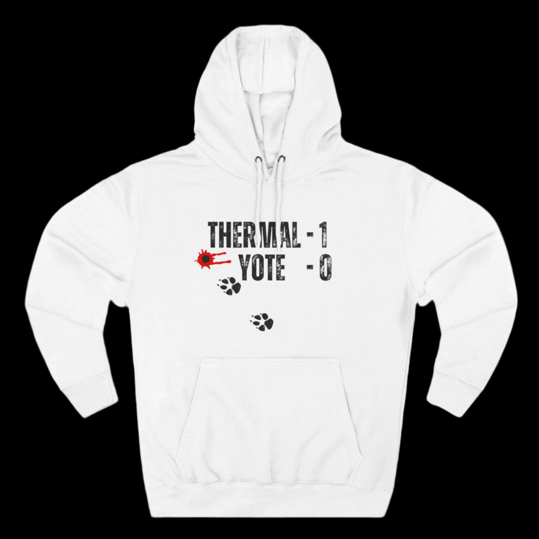 Thermal - 1, Yote - 0 Coyote Hunting Graphic Hoodie