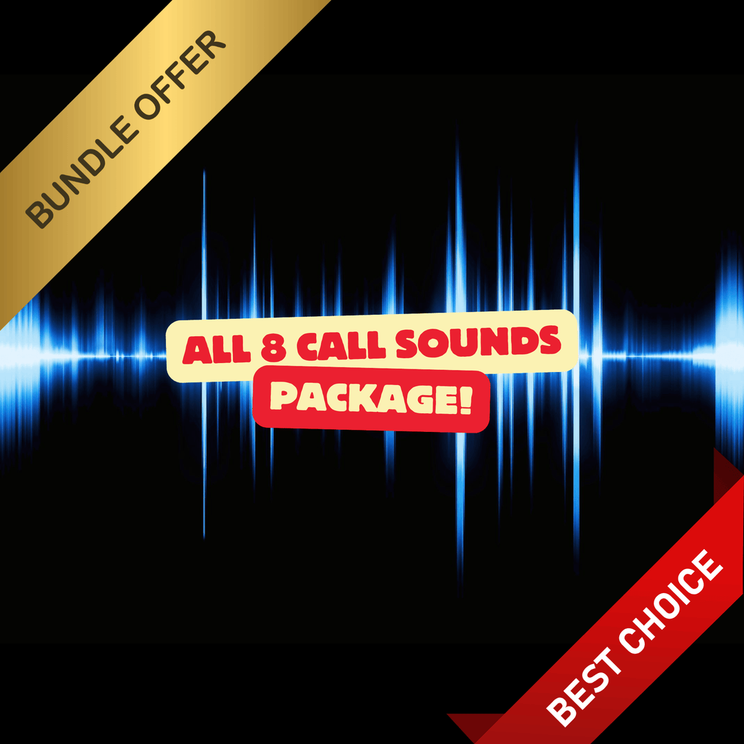 All 8 Predator Call Sounds Audio Essentials Bundle - Cal Taylor Coyotes