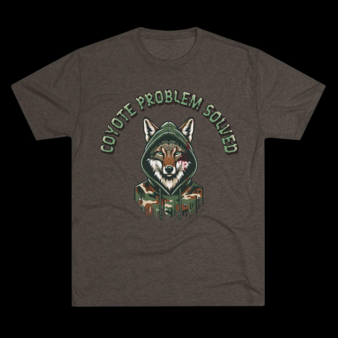 Coyote Problem Solved Graphic Tee Shirt