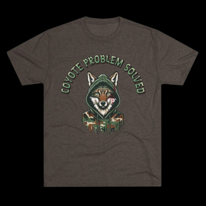 Coyote Problem Solved Graphic Tee Shirt