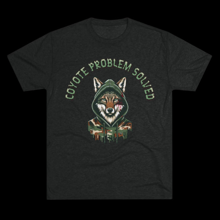 Coyote Problem Solved Graphic Tee Shirt